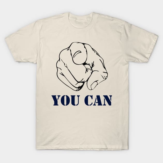 you can T-Shirt by man_reda